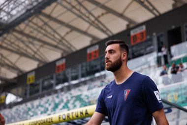 Valentin Cojocaru PKO BP Ekstraklasa maçı sırasında Radomiak Radom ve Pogon Szczecin (Maciej Rogowski) takımları arasında)