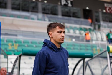 Jakub Lis PKO BP Ekstraklasa maçı sırasında Radomiak Radom ve Pogon Szczecin (Maciej Rogowski)