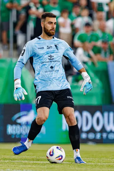 Valentin Cojocaru PKO BP Ekstraklasa maçı sırasında Radomiak Radom ve Pogon Szczecin (Maciej Rogowski) takımları arasında)