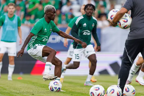 Radomiak Radom ve Pogon Szczecin (Maciej Rogowski) takımları arasındaki PKO BP Ekstraklasa maçı sırasında Capita Capemba)