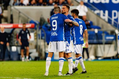 Mikael Ishak ve Filip Jagiello UEFA Şampiyonlar Ligi 'nde gol üstüne gol atarken görüldüler. Lech Poznan ve Breidablik Kopavogur (Maciej Rogowski)