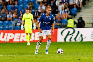 Michal Gurgul UEFA Şampiyonlar Ligi karşılaşmasında görüldü. Lech Poznan ve Breidablik Kopavogur (Maciej Rogowski)