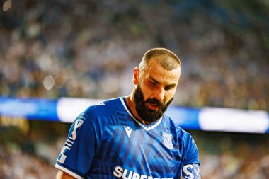 Mikael Ishak UEFA Şampiyonlar Ligi maçında görüldü. Lech Poznan ve Breidablik Kopavogur (Maciej Rogowski)