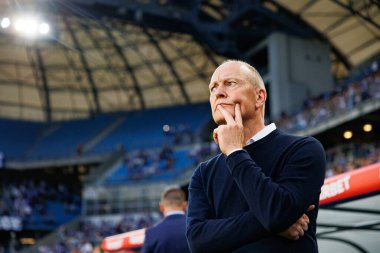 Niels Frederiksen UEFA Şampiyonlar Ligi maçında görüldü. Lech Poznan ve Breidablik Kopavogur (Maciej Rogowski)