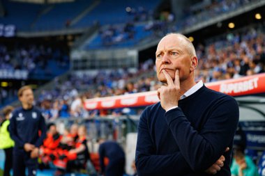 Niels Frederiksen UEFA Şampiyonlar Ligi maçında görüldü. Lech Poznan ve Breidablik Kopavogur (Maciej Rogowski)