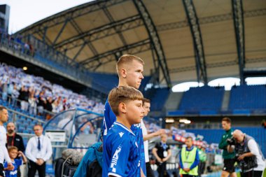  Antoni Kozubal UEFA Şampiyonlar Ligi karşılaşmasında görüldü. Lech Poznan ve Breidablik Kopavogur (Maciej Rogowski)