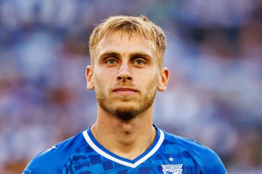  Michal Gurgul UEFA Şampiyonlar Ligi karşılaşmasında görüldü. Lech Poznan ve Breidablik Kopavogur (Maciej Rogowski)