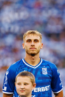  Michal Gurgul UEFA Şampiyonlar Ligi karşılaşmasında görüldü. Lech Poznan ve Breidablik Kopavogur (Maciej Rogowski)