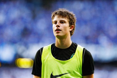 Asgeir Orrason UEFA Şampiyonlar Ligi maçında görüldü. Lech Poznan ve Breidablik Kopavogur (Maciej Rogowski)