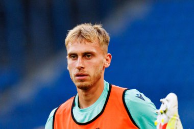 Michal Gurgul UEFA Şampiyonlar Ligi karşılaşmasında görüldü. Lech Poznan ve Breidablik Kopavogur (Maciej Rogowski)