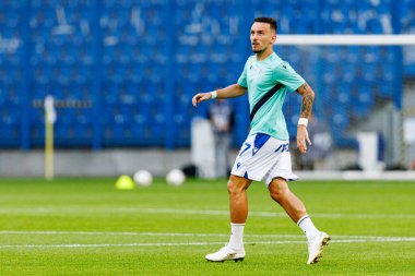 Afonso Sousa UEFA Şampiyonlar Ligi maçında görüldü. Lech Poznan ve Breidablik Kopavogur (Maciej Rogowski)