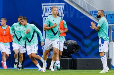 Mateusz Skrzypczak UEFA Şampiyonlar Ligi karşılaşmasında görüldü. Lech Poznan ve Breidablik Kopavogur (Maciej Rogowski)