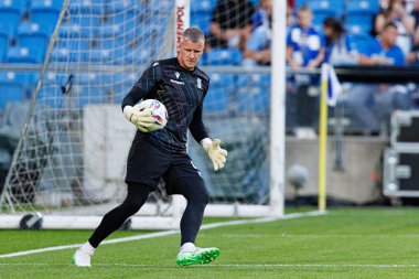 Bartosz Mrozek UEFA Şampiyonlar Ligi karşılaşmasında görüldü. Lech Poznan ve Breidablik Kopavogur (Maciej Rogowski)