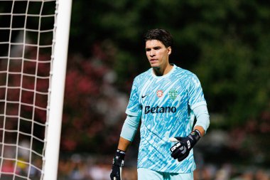 Joao Virginia Trofeu de Cinco Violinos maçında Sporting CP ve Villarreal CF takımları arasında görüldü (Maciej Rogowski)