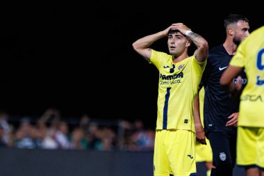 Alberto Moleiro Trofeu de Cinco Violinos maçında Sporting CP ve Villarreal CF (Maciej Rogowski)