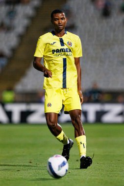 Mahamoud Barry, Trofeu de Cinco Violinos maçında Sporting CP ve Villarreal CF takımları arasında görüldü (Maciej Rogowski)