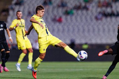 Denis Suarez Trofeu de Cinco Violinos maçında Sporting CP ve Villarreal CF (Maciej Rogowski)