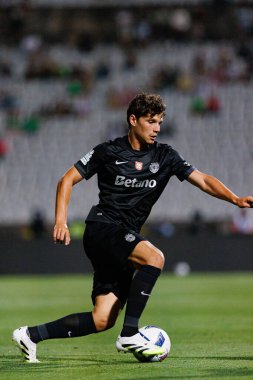 Eduardo Quaresma, Sporting CP ve Villarreal CF (Maciej Rogowski) takımları arasındaki Trofeu de Cinco Violinos maçında görüldü)