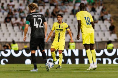 Dani Parejo Trofeu de Cinco Violinos maçında Sporting CP ve Villarreal CF (Maciej Rogowski)