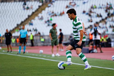 Pedro Goncalf Trofeu de Cinco Violinos maçında Sporting CP ve Villarreal CF (Maciej Rogowski)