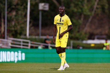 Pape Gueye, Sporting CP ve Villarreal CF (Maciej Rogowski) takımları arasındaki Trofeu de Cinco Violinos maçında görüldü)