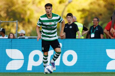 Ivan Fresneda Trofeu de Cinco Violinos maçında Sporting CP ve Villarreal CF (Maciej Rogowski)