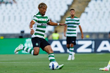 Hidemasa Morita Trofeu de Cinco Violinos maçında Sporting CP ve Villarreal CF (Maciej Rogowski)