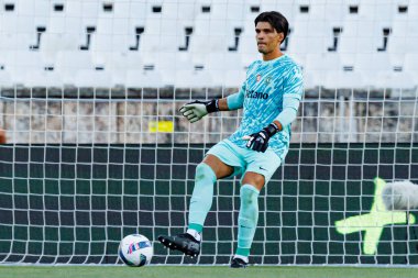 Joao Virginia Trofeu de Cinco Violinos maçında Sporting CP ve Villarreal CF takımları arasında görüldü (Maciej Rogowski)