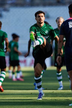 Pedro Goncalf Trofeu de Cinco Violinos maçında Sporting CP ve Villarreal CF (Maciej Rogowski)