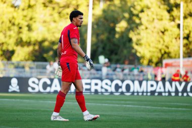 Luiz Junior, Trofeu de Cinco Violinos maçında Sporting CP ve Villarreal CF takımları arasında görüldü (Maciej Rogowski)