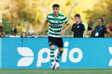 Ivan Fresneda Trofeu de Cinco Violinos maçında Sporting CP ve Villarreal CF (Maciej Rogowski)