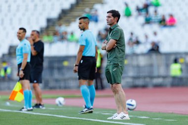 Marcelino Garcia, Trofeu de Cinco Violinos maçında Sporting CP ve Villarreal CF takımları arasında görüldü (Maciej Rogowski)