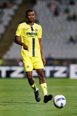 Mahamoud Barry, Trofeu de Cinco Violinos maçında Sporting CP ve Villarreal CF takımları arasında görüldü (Maciej Rogowski)