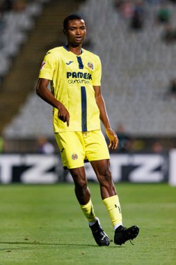 Mahamoud Barry, Trofeu de Cinco Violinos maçında Sporting CP ve Villarreal CF takımları arasında görüldü (Maciej Rogowski)