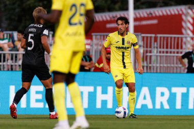 Dani Parejo Trofeu de Cinco Violinos maçında Sporting CP ve Villarreal CF (Maciej Rogowski)