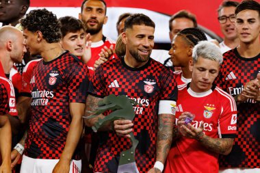 SL Benfica oyuncuları Eusebio Kupası maçında SL Benfica ve Fenerbahçe SK (Maciej Rogowski)