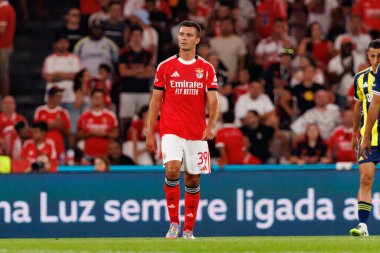 Henrique Araujo, SL Benfica ve Fenerbahçe SK (Maciej Rogowski) arasında oynanan Eusebio Cup maçında görüldü.)