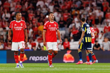 Henrique Araujo, SL Benfica ve Fenerbahçe SK (Maciej Rogowski) arasında oynanan Eusebio Cup maçında görüldü.)