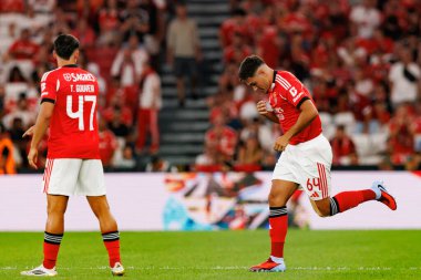 Goncalo Oliveira Eusebio Kupası maçında SL Benfica ve Fenerbahçe SK (Maciej Rogowski)