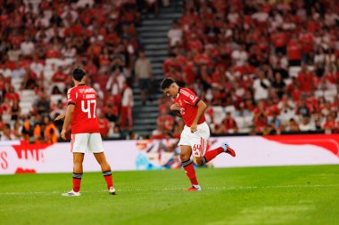 Goncalo Oliveira Eusebio Kupası maçında SL Benfica ve Fenerbahçe SK (Maciej Rogowski)