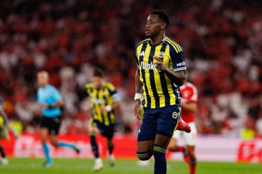 Jhon Duran, SL Benfica ve Fenerbahçe SK (Maciej Rogowski) arasında oynanan Eusebio Cup maçı sırasında görüldü.)