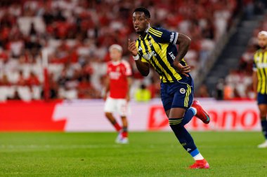 Jhon Duran, SL Benfica ve Fenerbahçe SK (Maciej Rogowski) arasında oynanan Eusebio Cup maçı sırasında görüldü.)