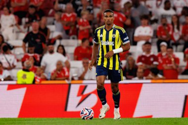 Alexander Djiku Eusebio Kupası maçında SL Benfica ve Fenerbahçe SK (Maciej Rogowski) arasında görüldü.)