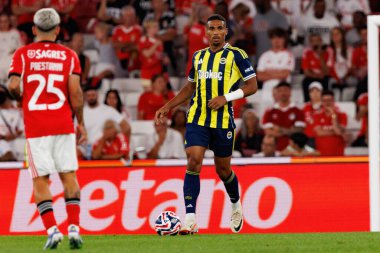 Alexander Djiku Eusebio Kupası maçında SL Benfica ve Fenerbahçe SK (Maciej Rogowski) arasında görüldü.)