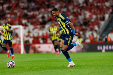 Youssef En-Nesyri Eusebio Kupası maçında SL Benfica ve Fenerbahçe SK (Maciej Rogowski)