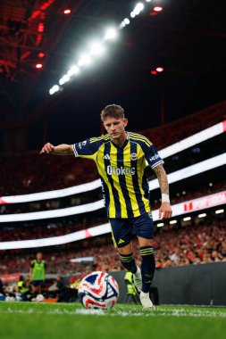 Sebastian Szymanski, Eusebio Kupası maçında SL Benfica ve Fenerbahçe SK (Maciej Rogowski) arasında görüldü.)