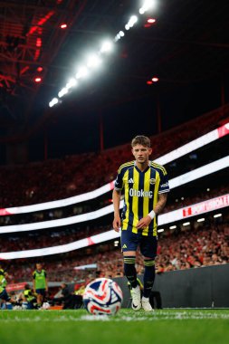 Sebastian Szymanski, Eusebio Kupası maçında SL Benfica ve Fenerbahçe SK (Maciej Rogowski) arasında görüldü.)