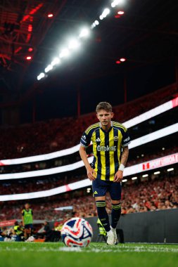 Sebastian Szymanski, Eusebio Kupası maçında SL Benfica ve Fenerbahçe SK (Maciej Rogowski) arasında görüldü.)