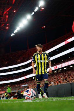 Sebastian Szymanski, Eusebio Kupası maçında SL Benfica ve Fenerbahçe SK (Maciej Rogowski) arasında görüldü.)