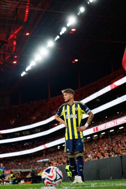 Sebastian Szymanski, Eusebio Kupası maçında SL Benfica ve Fenerbahçe SK (Maciej Rogowski) arasında görüldü.)